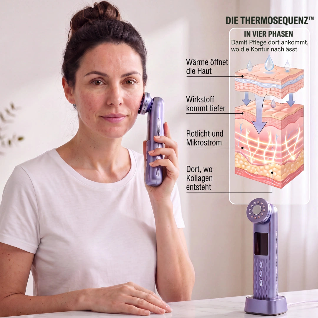 Calora - Beauty-Gerät mit Thermosequenz™